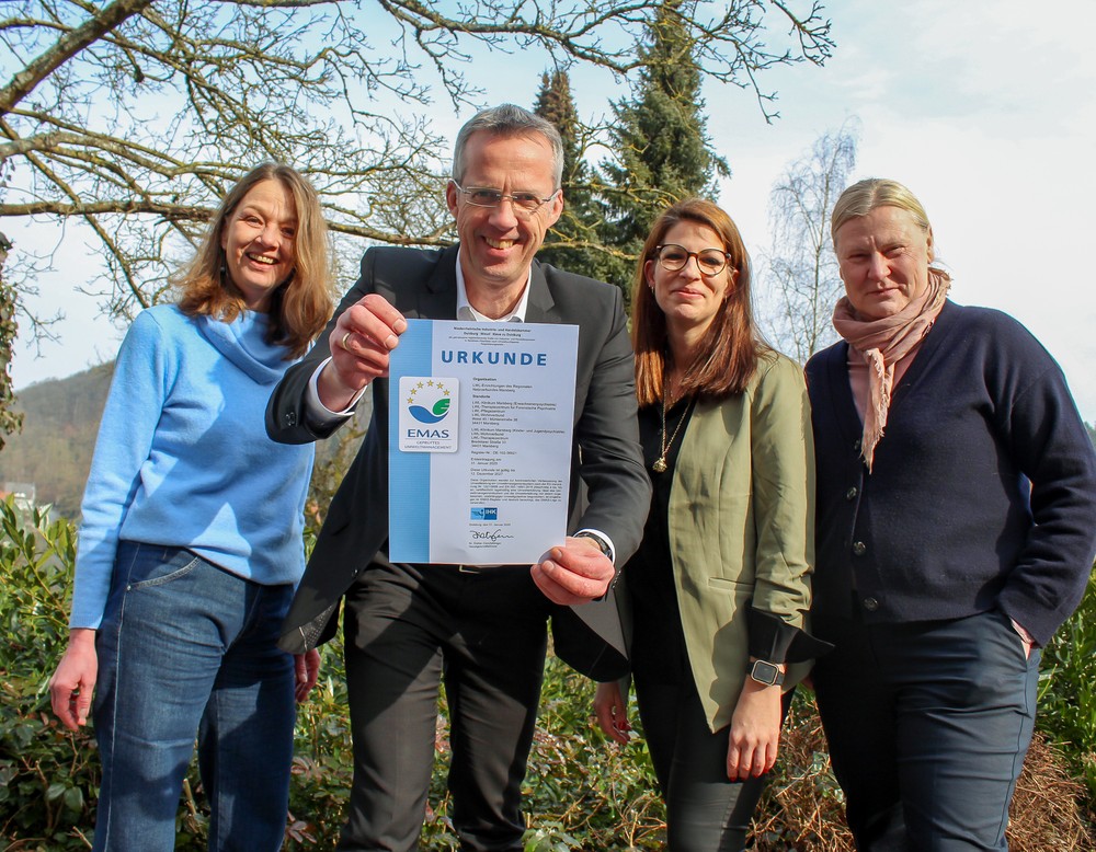 Das EMAS Team des LWL-Klinikums Marsberg